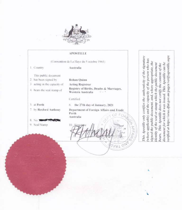 Apostilles and legalisation Kneipp Translation